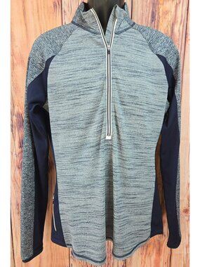 Athleta Womens 1/4 Zip Athletic Top Large Tall
